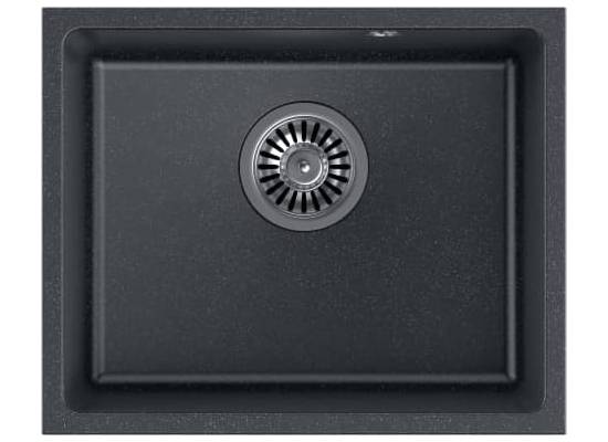 __WYSYŁKA 48H*__ | Zlew QUADRON ALEC 40 BLACK DOTTED (czarny nakrapiany) (HQA4640CZK)