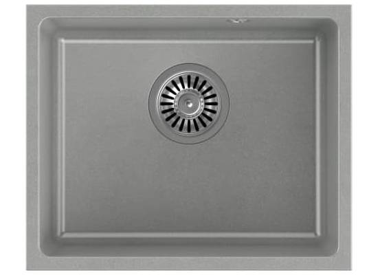Zlew QUADRON ALEC 40 SILVER STONE (szary) (HQA4640SZK)