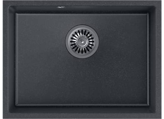 __WYSYŁKA 48H*__ | Zlew QUADRON ALEC 50 BLACK DOTTED (czarny nakrapiany) (HQA5340CZK)