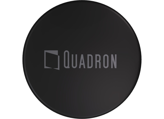 __WYSYŁKA 48H*__ | Zaślepka QUADRON 45mm PURE CARBON (czarny mat) (M4439-BLM)