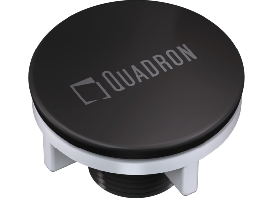 __WYSYŁKA 48H*__ | Zaślepka QUADRON 45mm PURE CARBON (czarny mat) (M4439-BLM)