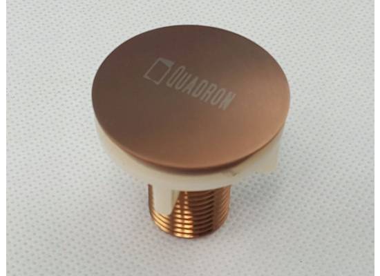 Zaślepka QUADRON 45mm COPPER (miedź szczotkowana) (M4439-PVDC)