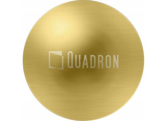 Zaślepka QUADRON 45mm GOLD (złoty szczotkowany) (M4439-PVDG)