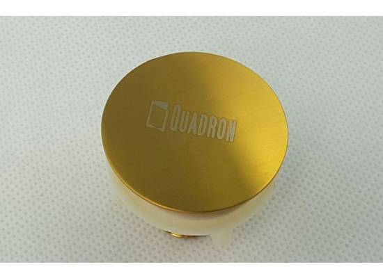 Zaślepka QUADRON 45mm GOLD (złoty szczotkowany) (M4439-PVDG)