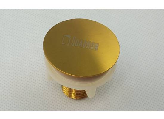 Zaślepka QUADRON 45mm GOLD (złoty szczotkowany) (M4439-PVDG)