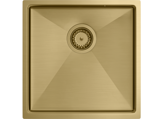__WYSYŁKA 48H*__ | Zlew QUADRON ANTHONY 50 GOLD (złoty szczotkowany) (MF4444PVDBSG1)