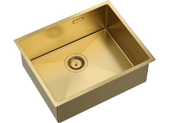__WYSYŁKA 48H*__ | Zlew QUADRON ANTHONY 60 GOLD (złoty szczotkowany) (MF5444PVDBSG1)