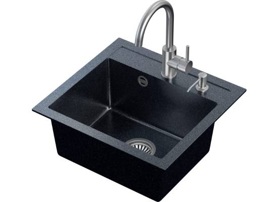 Bateria QUADRON NAOMI BLACK SHINE (czarny połysk) (3323502_CZP)