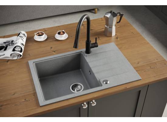 __WYSYŁKA 48H*__ | Zlew QUADRON PETER 111 SNOW WHITE (biały) (HCQP7850BIK)