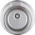 Zlew QUADRON HUGO 210 stal SATYNA (HD210SAT4936)