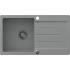 Zlew QUADRON JOHNNY 111 SILVER STONE (szary) (HCQJ7744SZK)