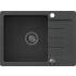 Zlew QUADRON JOHNNY 116 BLACK DOTTED (czarny nakrapiany) (HCQJ6044CZK)