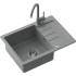 Zlew QUADRON JOHNNY 116 SILVER STONE (szary) (HCQJ6044SZK)