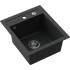 Zlew QUADRON JOHNNY 100 BLACK DOTTED (czarny nakrapiany) (HCQJ4350CZK)