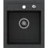 Zlew QUADRON JOHNNY 100 BLACK DOTTED (czarny nakrapiany) (HCQJ4350CZK)