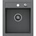__WYSYŁKA 48H*__ | Zlew QUADRON JOHNNY 100 SILVER STONE (szary) (HCQJ4350SZK)