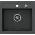 Zlew QUADRON JOHNNY 110 BLACK DOTTED (czarny nakrapiany) (HCQJ5047CZK)