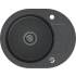 __WYSYŁKA 48H*__ | Zlew QUADRON JOHNNY 216 BLACK DOTTED (czarny nakrapiany) (HCQC5846CZK)