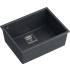__WYSYŁKA 48H*__ | Zlew QUADRON DAVID 50 BLACK DIAMOND (czarny metalik) (HQD5542U8-BS)