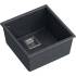 __WYSYŁKA 48H*__ | Zlew QUADRON DAVID 40 BLACK DIAMOND (czarny metalik) (HQD4242U8-BS)