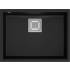 __WYSYŁKA 48H*__ | Zlew QUADRON DAVID 50 PURE CARBON (czarny mat) (HQD5542U7-BS)
