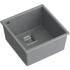 Zlew QUADRON DAVID 40 SILVER STONE (szary) (HQD4242U5-BS)