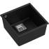 __WYSYŁKA 48H*__ | Zlew QUADRON DAVID 40 PURE CARBON (czarny mat) (HQD4242U7-BS)
