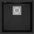 __WYSYŁKA 48H*__ | Zlew QUADRON DAVID 40 PURE CARBON (czarny mat) (HQD4242U7-BS)