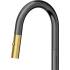 __WYSYŁKA 48H*__ | Bateria QUADRON FELICITY PULL-OUT GRAPHITE METAL (gun metal) + ZŁOTY (3623521_T1PVDG1)