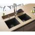 __WYSYŁKA 48H*__ | Zlew QUADRON ALEC 40 BLACK DOTTED (czarny nakrapiany) (HQA4640CZK)