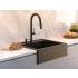 __WYSYŁKA 48H*__ | Zlew farmerski QUADRON BILL 110 BLACK DIAMOND (czarny metalik) (HCQB6054U8_BS)