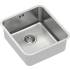 __WYSYŁKA 48H*__ | Zlew QUADRON PATRIC INOX (stal szczotkowana) (KS1U4035BS_KBS)