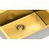 __WYSYŁKA 48H*__ | Zlew QUADRON RUSSEL 110 GOLD (złoty szczotkowany) (HB7910PVDBSG1)