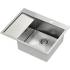 __WYSYŁKA 24H*^__ | Zlew QUADRON RUSSEL 116 | komora PRAWA | INOX (stal szczotkowana) (HB7911-RBS)