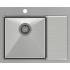 __WYSYŁKA 24H*^__ | Zlew QUADRON RUSSEL 116 | komora LEWA | INOX (stal szczotkowana) (HB7911BS)