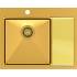__WYSYŁKA 48H*__ | Zlew QUADRON RUSSEL 116 GOLD (złoty szczotkowany) (HB7911PVDBSG1)