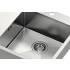 Zlew QUADRON RUSSEL 111 | komora PRAWA | INOX (stal szczotkowana) (HB7912-RBS)