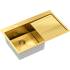 __WYSYŁKA 48H*__ | Zlew QUADRON RUSSEL 111 GOLD (złoty szczotkowany) (HB7912PVDBSG1)