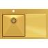 __WYSYŁKA 48H*__ | Zlew QUADRON RUSSEL 111 GOLD (złoty szczotkowany) (HB7912PVDBSG1)