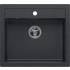 __WYSYŁKA 48H*__ | Zlew farmerski QUADRON BILL 110 BLACK DIAMOND (czarny metalik) (HCQB6054U8_BS)