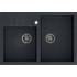 __WYSYŁKA 48H*__ | Zlew farmerski QUADRON BILL 120 BLACK DIAMOND (czarny metalik) (HCQB9062U8_BS)