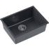 __WYSYŁKA 48H*__ | Zlew QUADRON ALEC 50 BLACK DOTTED (czarny nakrapiany) (HQA5340CZK)