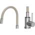 **__WYSYŁKA 24H__** Zestaw QUADRON zlew READY-SMART beżowy + bateria MAGGIE beżowy + dozownik KEIRA inox