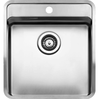 Zlew REGINOX OHIO 40X40 TAPWING stal INOX MAT (R15803)