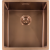 Zlew REGINOX MIAMI 40X40 stal PVD COPPER (miedź szczotkowana) (R30707)