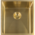 __WYSYŁKA 24H*__ | Zlew REGINOX MIAMI 40X40 stal PVD GOLD (złoty szczotkowany) (R30714)