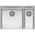 Zlew REGINOX NEW YORK 40X40 + 18X40 stal INOX POLER (R27813) Zlew REGINOX NEW YORK 40X40 + 18X40 stal INOX POLER (R27813)