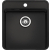 Zlew REGINOX OHIO 40X40 TAPWING stal JET BLACK (czarny mat) (R32701)