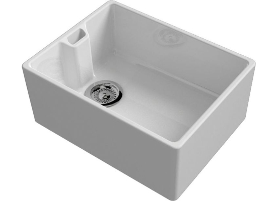 __WYSYŁKA 24H*__ | Zlew ceramiczny REGINOX BELFAST CONTEMPORARY II WHITE (biały połysk) (R26809)