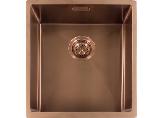 Zlew REGINOX MIAMI 40X40 stal PVD COPPER (miedź szczotkowana) (R30707)
